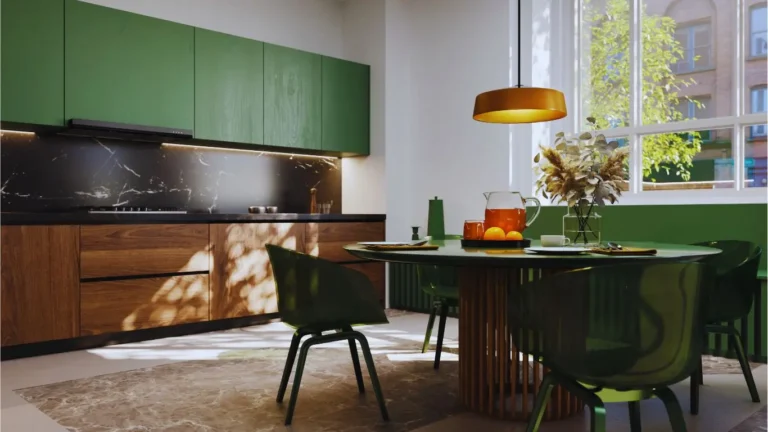 Bamboo kitchen cabinets
